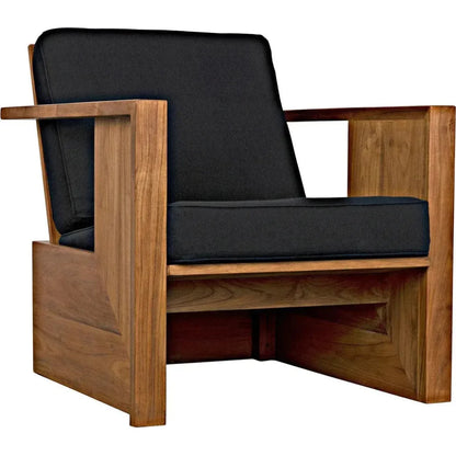 Ungaro Chair, Teak - LOOMLAN - Noir - Accent Chairs