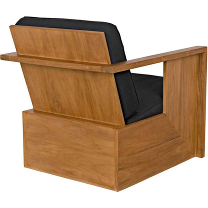 Ungaro Chair, Teak - LOOMLAN - Noir - Accent Chairs