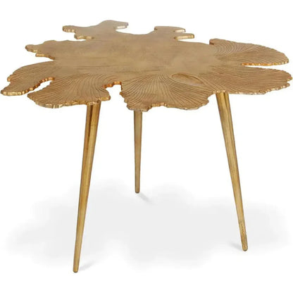 Unique Gold Side Table Gold Art Deco - LOOMLAN - Moe's Home - Side Tables