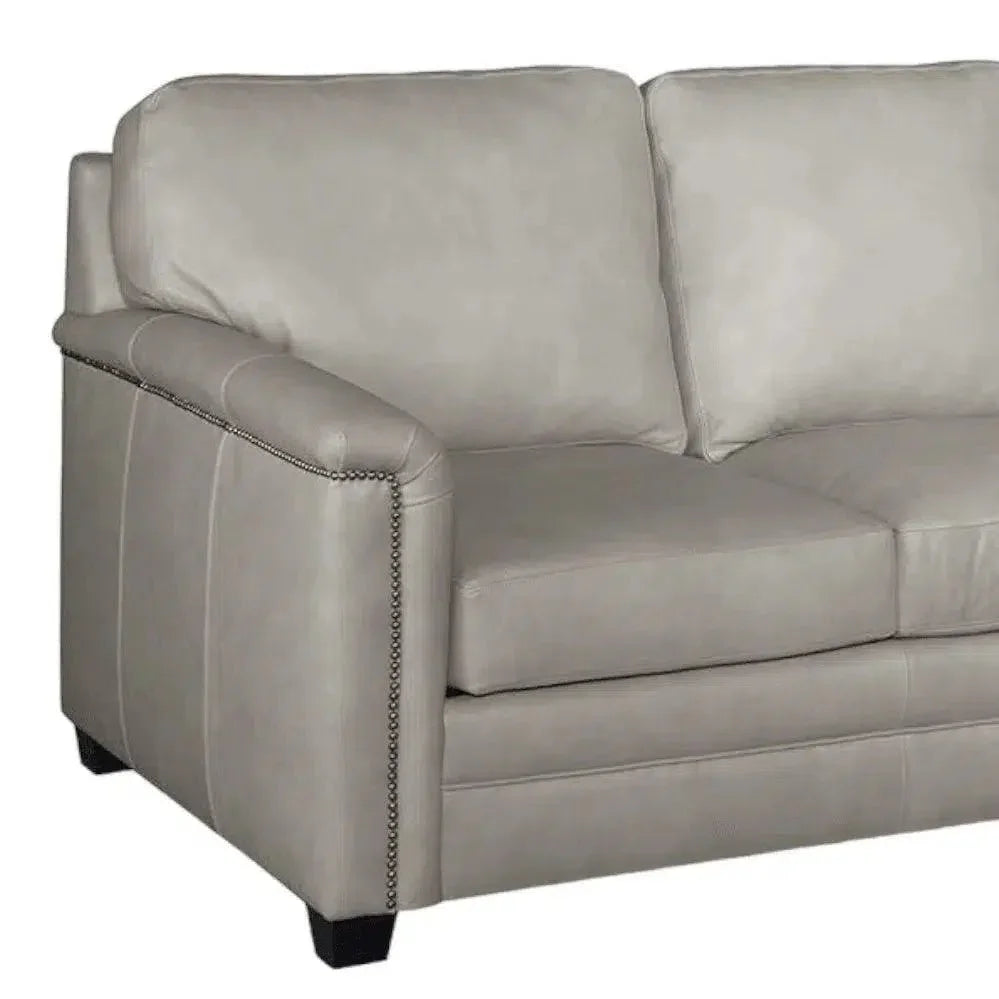 United We Sit Leather Sofa Made for Patriots - LOOMLAN - Uptown Sebastian - Sofas & Loveseats