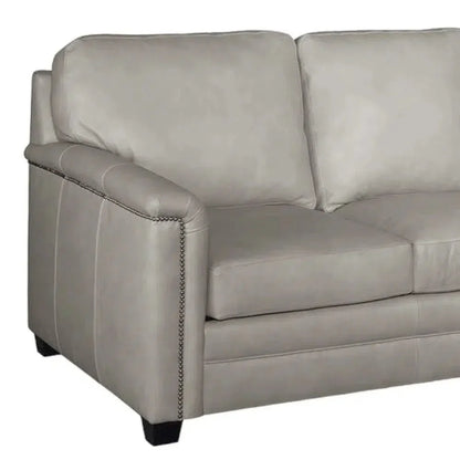 United We Sit Leather Sofa Made for Patriots - LOOMLAN - Uptown Sebastian - Sofas & Loveseats