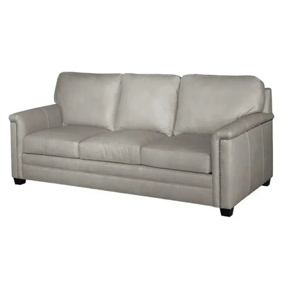 United We Sit Leather Sofa Made for Patriots - LOOMLAN - Uptown Sebastian - Sofas & Loveseats