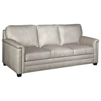 United We Sit Leather Sofa Made for Patriots - LOOMLAN - Uptown Sebastian - Sofas & Loveseats