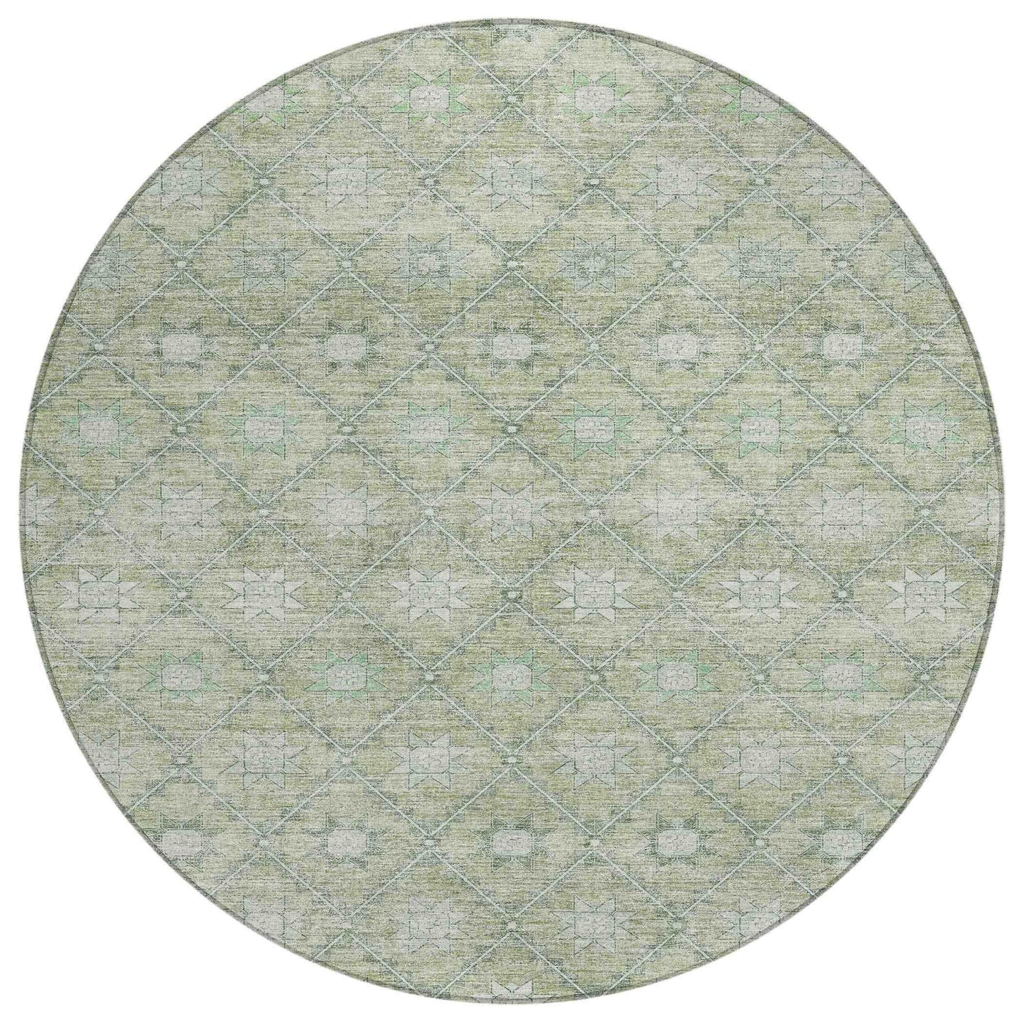 Uraas Aloe Washable Indoor-Outdoor Rug
