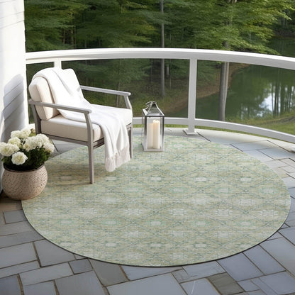 Uraas Aloe Washable Indoor-Outdoor Rug
