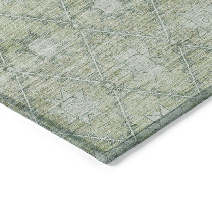 Uraas Aloe Washable Indoor-Outdoor Rug