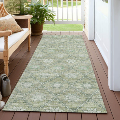 Uraas Aloe Washable Indoor-Outdoor Rug