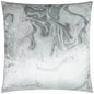 Ural Haze Abstract White Large Throw Pillow Insert - LOOMLAN - D.V. Kap - Throw Pillows
