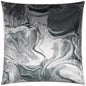 Ural Quartz Abstract Grey Large Throw Pillow Insert - LOOMLAN - D.V. Kap - Throw Pillows