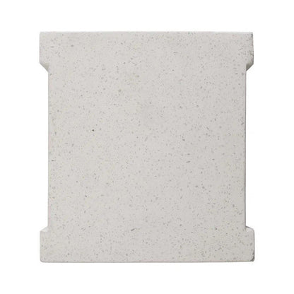 Uri 18 in. Square Terrazzo Garden Stool-Garden Stools-Emissary-LOOMLAN
