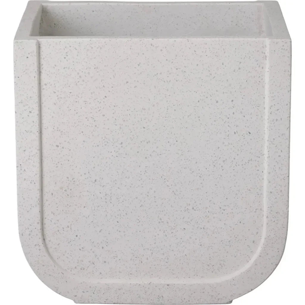 Uri Square Terrazzo Planter - LOOMLAN - Planters