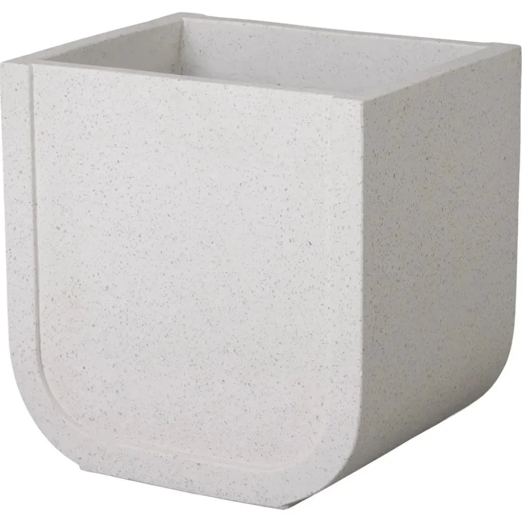 Uri Square Terrazzo Planter - LOOMLAN - Planters