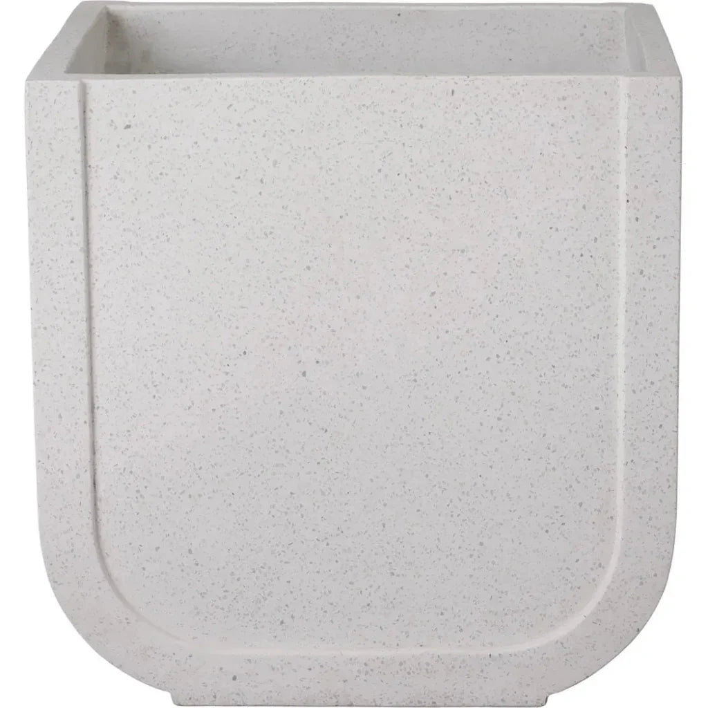 Uri Square Terrazzo Planter - LOOMLAN - Planters