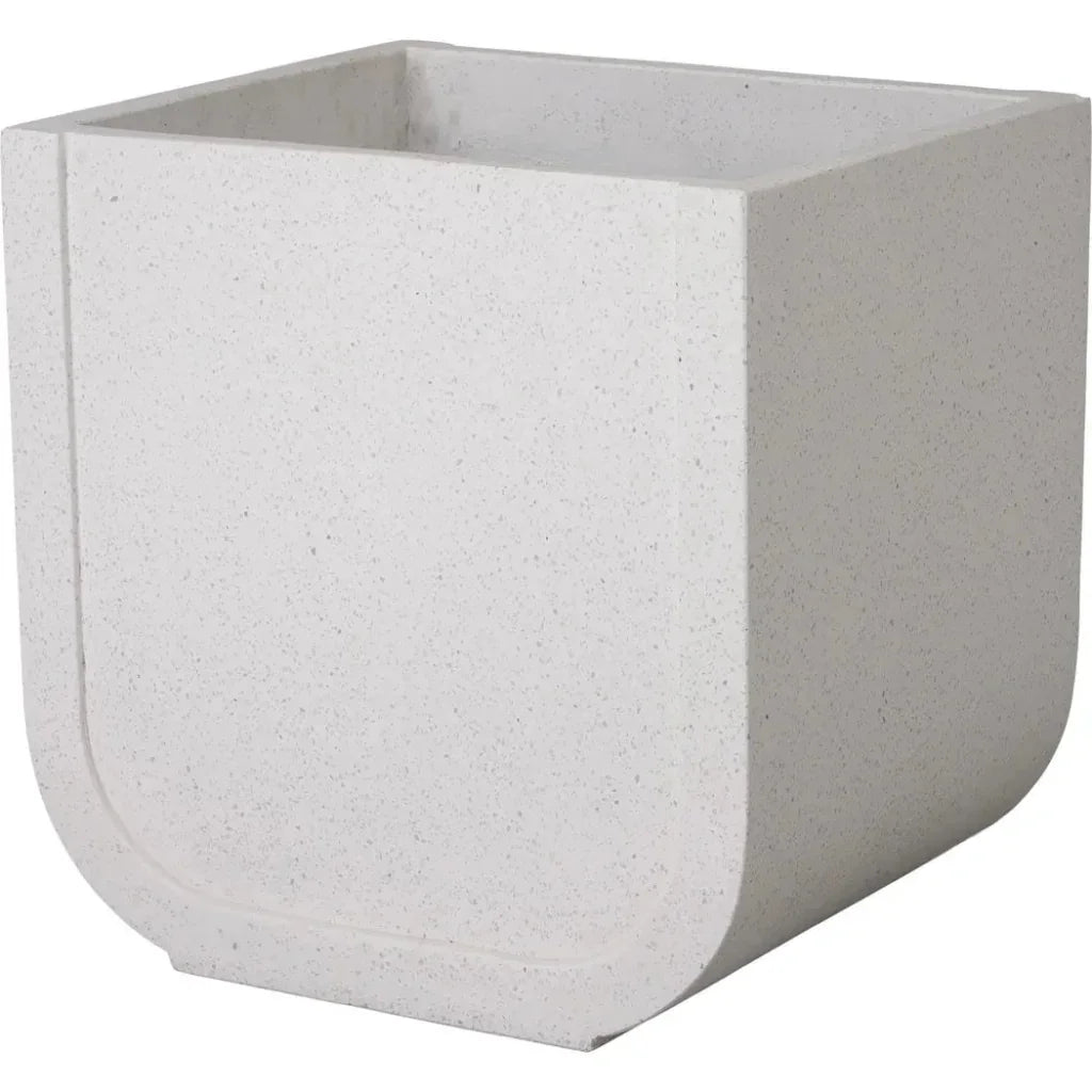 Uri Square Terrazzo Planter - LOOMLAN - Planters