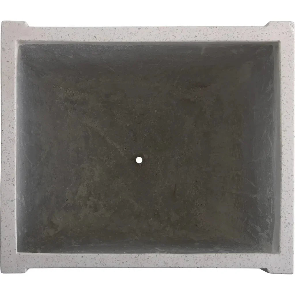 Uri Square Terrazzo Planter - LOOMLAN - Planters