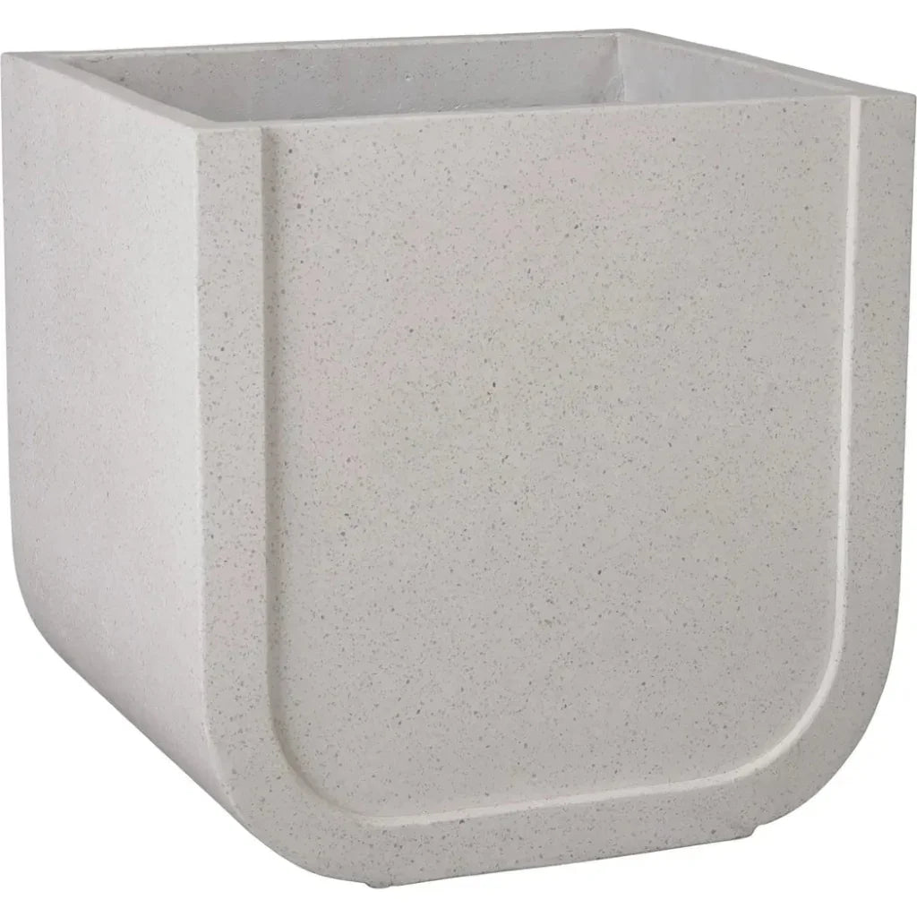 Uri Square Terrazzo Planter - LOOMLAN - Planters