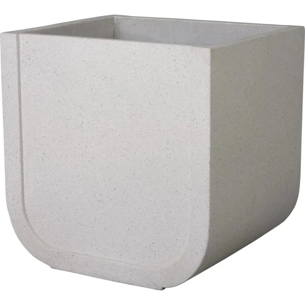 Uri Square Terrazzo Planter - LOOMLAN - Planters