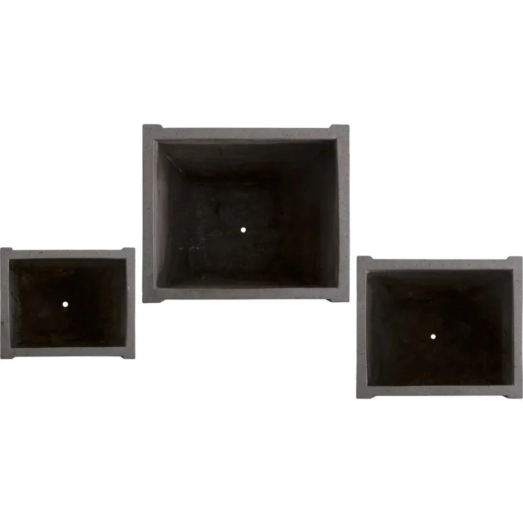 Uri Square Terrazzo Planter - LOOMLAN - Planters