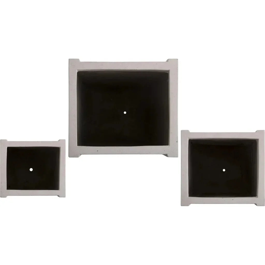 Uri Terrazzo Square Planter - LOOMLAN - Planters