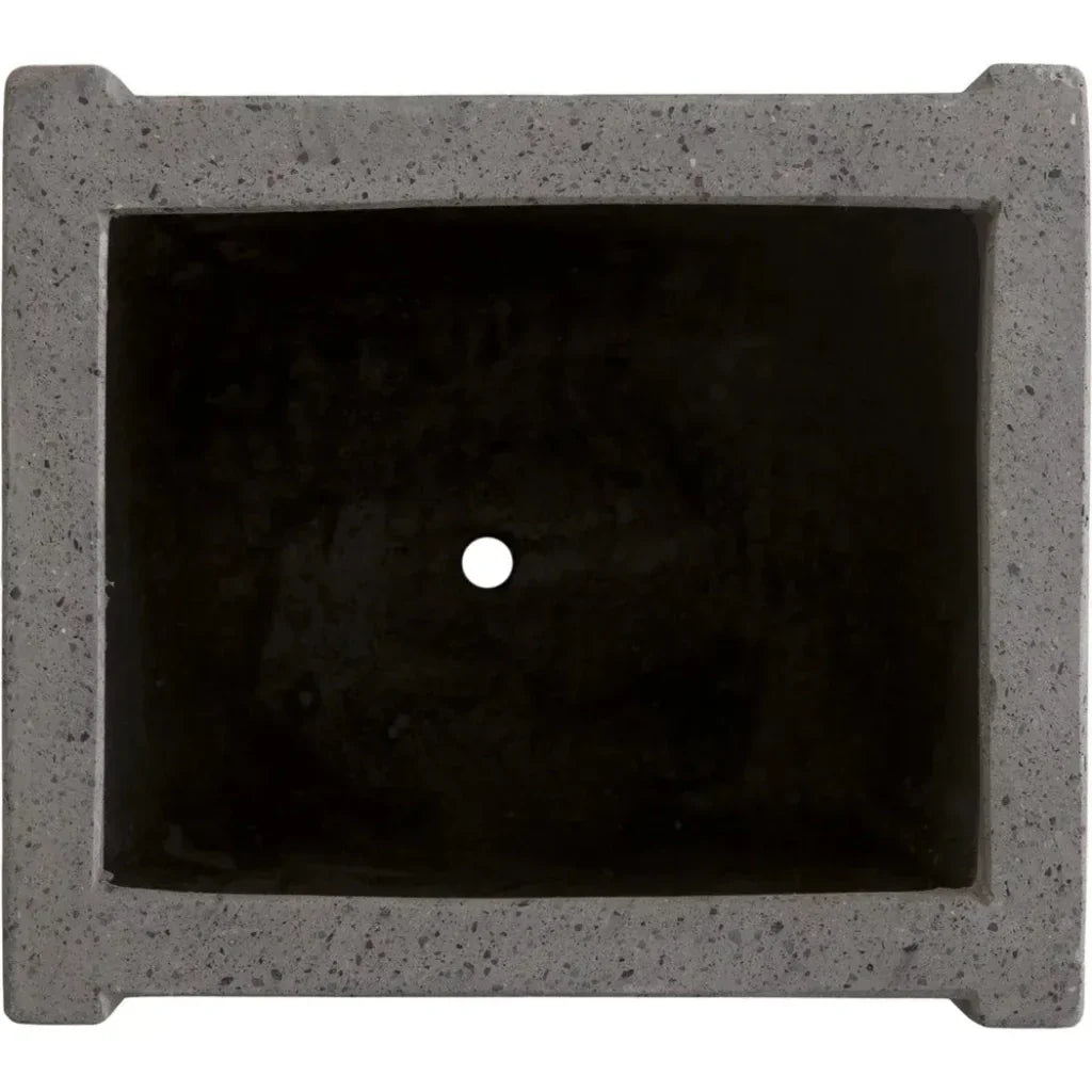 Uri Terrazzo Square Planter - LOOMLAN - Planters