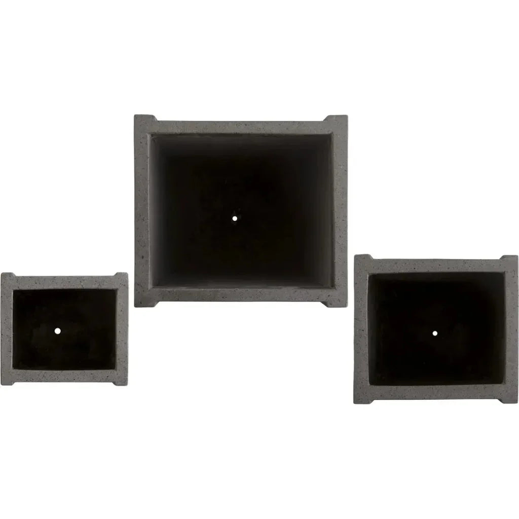 Uri Terrazzo Square Planter - LOOMLAN - Planters