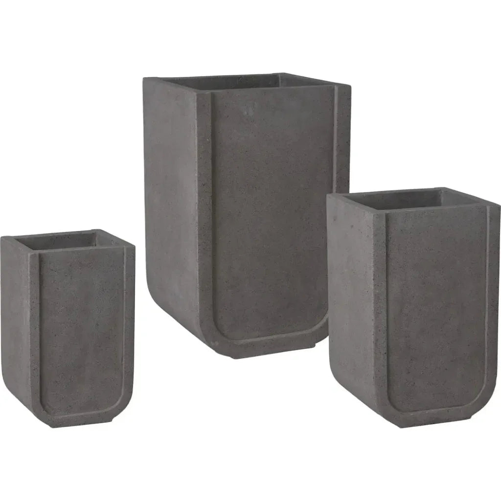 Uri Terrazzo Square Planter - LOOMLAN - Planters