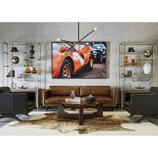 VAL Chandelier Black Brass Adjustable Arms - LOOMLAN - SUNPAN - Chandeliers