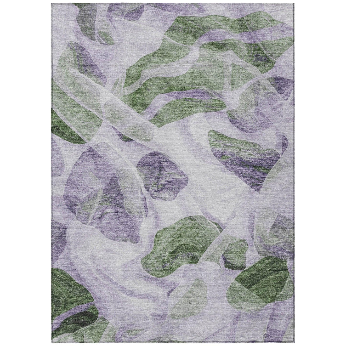 Vaelanor Purple Washable Indoor-Outdoor Rug