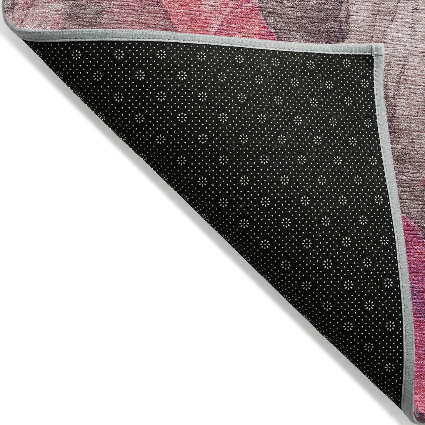 Vaelara Pink Washable Indoor-Outdoor Rug