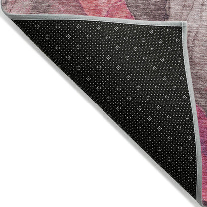 Vaelara Pink Washable Indoor-Outdoor Rug