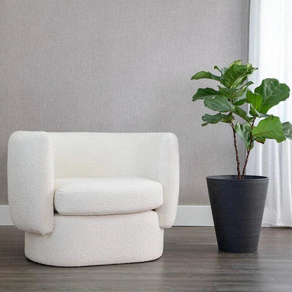 Valence Armchair Maya White - Comfort - LOOMLAN - SUNPAN - Club Chairs