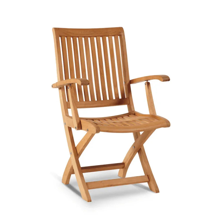 Valencia Teak Oudoor Round Bistro Set 3PC-Outdoor Bistro Sets-HiTeak-LOOMLAN