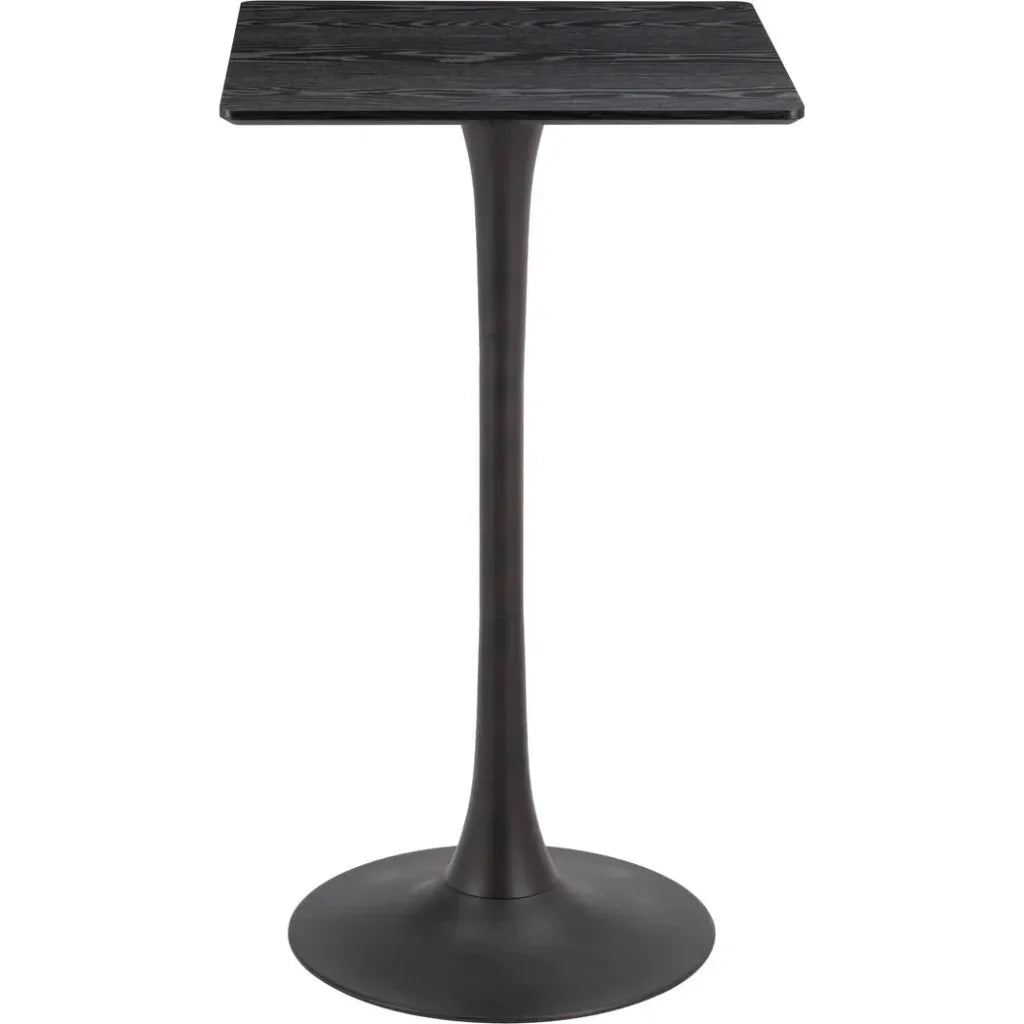 Valleta Bar Table Black - LOOMLAN - Zuo Modern - Bar Tables