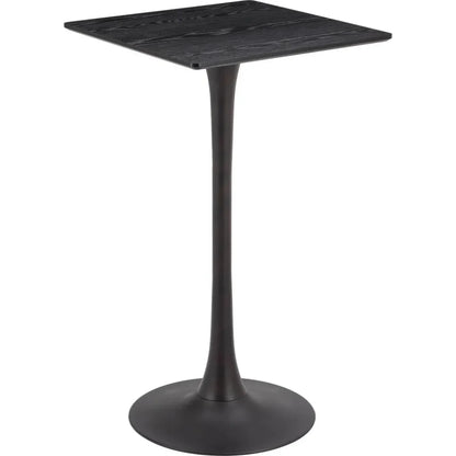 Valleta Bar Table Black - LOOMLAN - Zuo Modern - Bar Tables