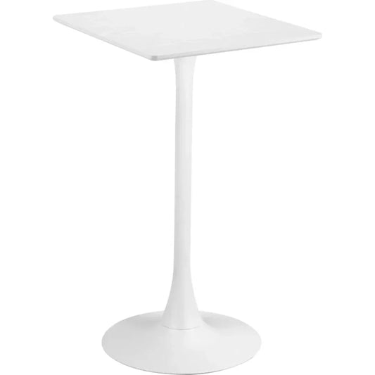 Valleta Bar Table White - LOOMLAN - Zuo Modern - Bar Tables