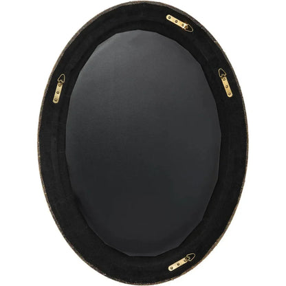 Valley Raffia Oval Wall Mirror - LOOMLAN - Jamie Young - Wall Mirrors