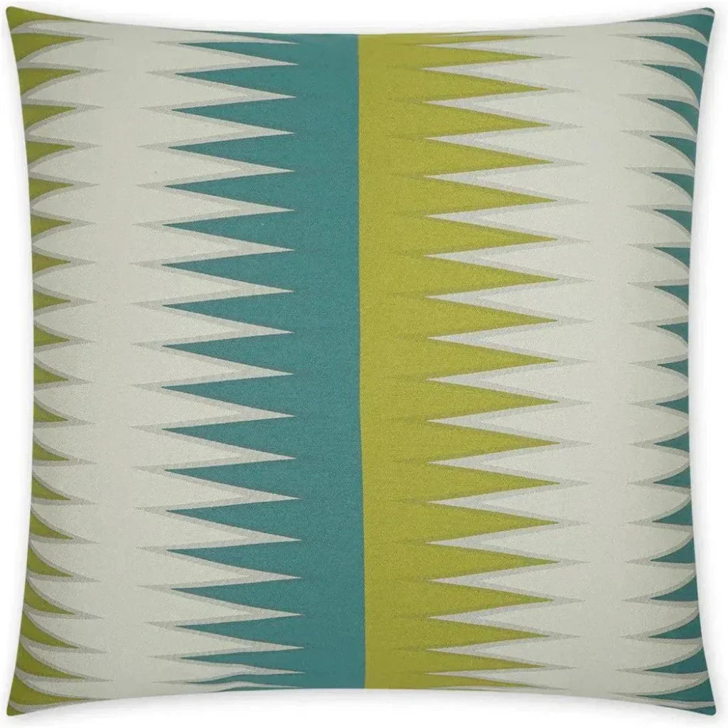 Vamanos Caribbean Green Teal Large Throw Pillow Insert - LOOMLAN - D.V. Kap - Throw Pillows