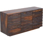 Herrison Wooden Chocolate Brown Sideboard - LOOMLAN - LOOMLAN - Sideboards