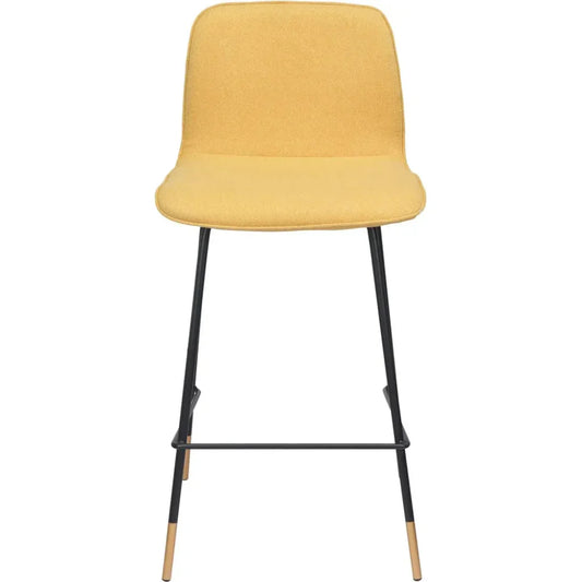 Var Counter Chair Yellow - LOOMLAN - Zuo Modern - Counter Stools