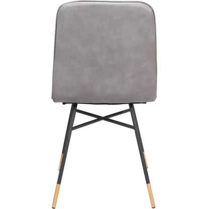 Var Performance Fabric Armless Dining Chair 2PC - LOOMLAN - Zuo Modern - Dining Chairs