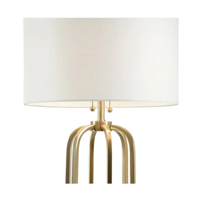 Varese Gold Marble Dual Lights Table Lamp - LOOMLAN - Wildwood - Table Lamps