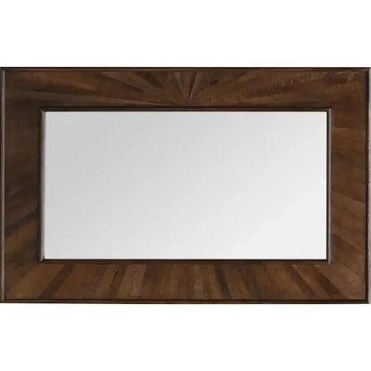Adlington Hand Wood d Wall Mirror - LOOMLAN - LOOMLAN - Wall Mirrors