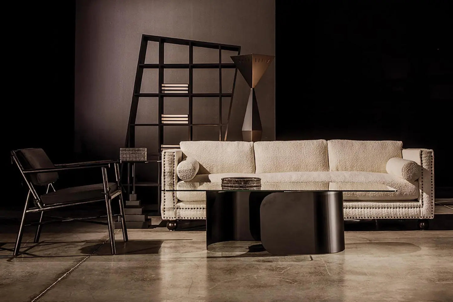 Varicka Glass Top Rectangular Coffee Table - LOOMLAN - Noir - Coffee Tables