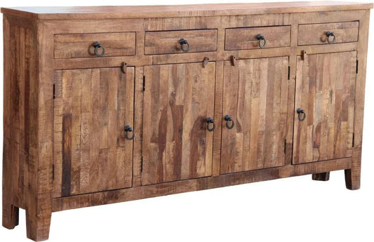 80 in Reclaimed Wood Sideboard with Drawers - LOOMLAN - LOOMLAN - Sideboards