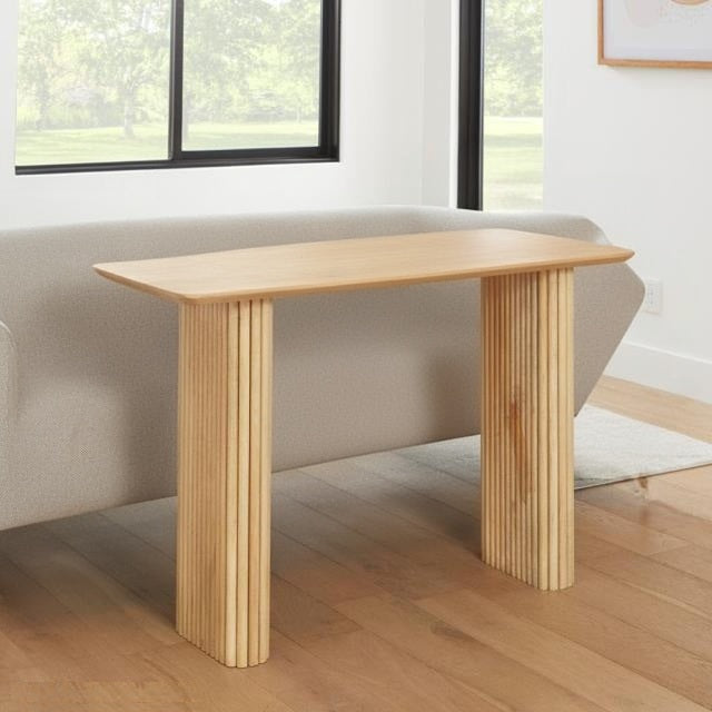 Varnor Wooden Rectangular Console Table