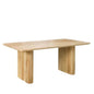 Varnor Wooden Rectangular Dining Table-Dining Tables-LOOMLAN-LOOMLAN