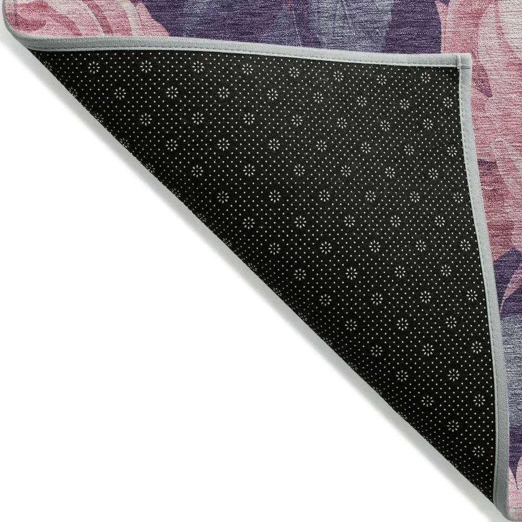 Vashira Pink Washable Indoor - Outdoor Rug - LOOMLAN - LOOMLAN Rugs - Outdoor Rugs