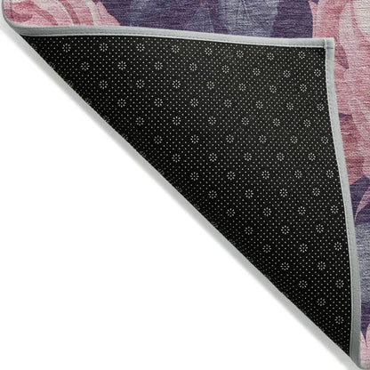 Vashira Pink Washable Indoor - Outdoor Rug - LOOMLAN - LOOMLAN Rugs - Outdoor Rugs