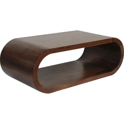 Yareli Geometric Wood Coffee Table - LOOMLAN - LOOMLAN - Coffee Tables