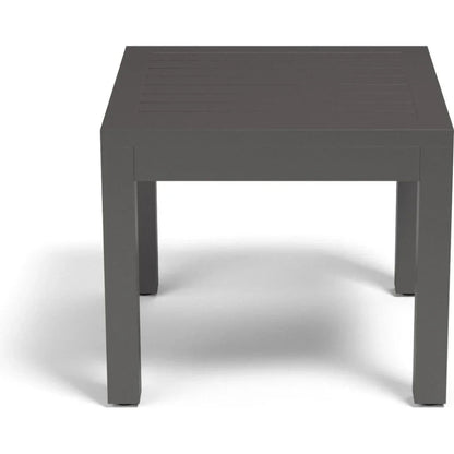 Vegas Aluminum Made Outdoor End Table - LOOMLAN - Sunset West - Outdoor Side Tables